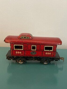 Vintage Marx 556 Caboose New York Central Lines O Gauge Model Train RR